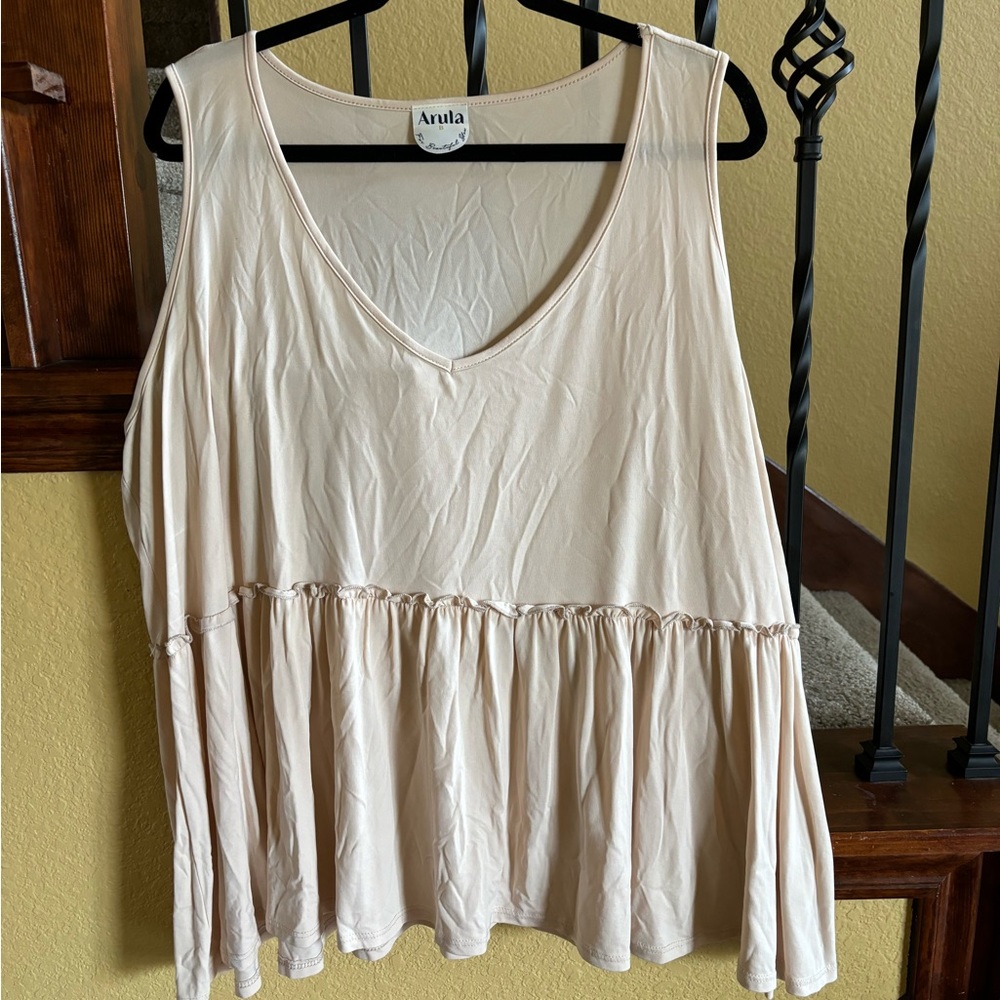 Arula sleeveless empire waist blouse size B